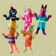 disfraz backyardigans - botarga